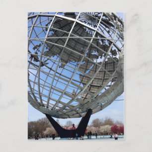 Unisphere, razones justas del mundo, postal de Que