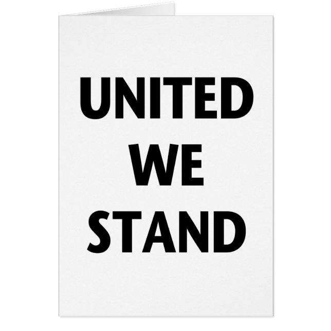 United We Stand (Frente)