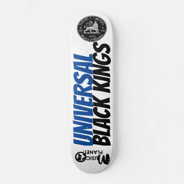 UNIVERSAL BLACK KINGS Patineta (Anverso)