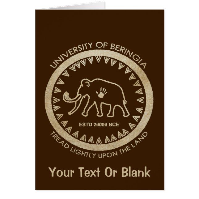 Universidad de Beringia Mammoth (Frente)