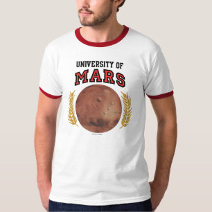 Universidad de la camiseta de Marte