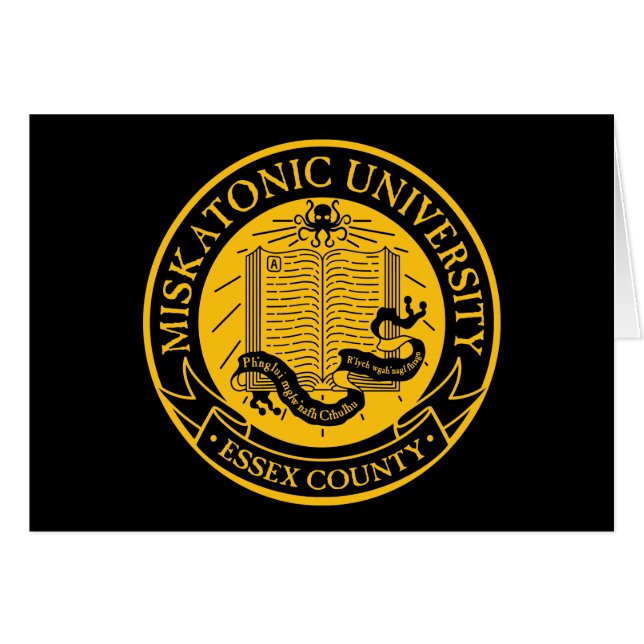 Universidad de Miskatonic (Anverso (Horizontal))
