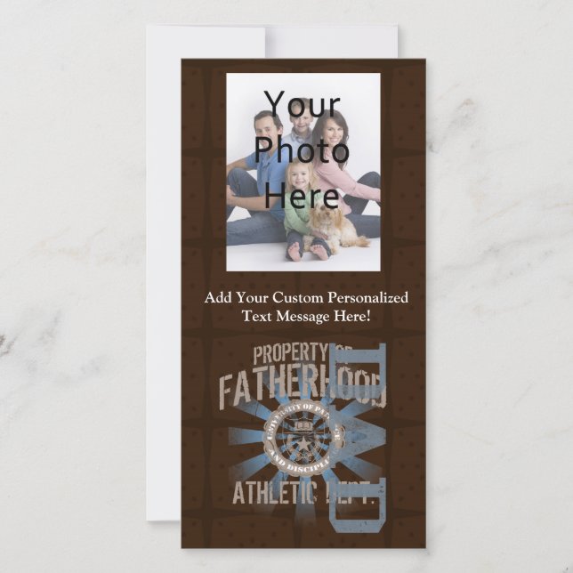 Universidad de Papá, Azul/Marrón (Anverso)