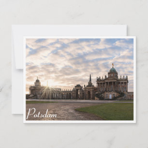 Universidad de Potsdam al atardecer en Alemania