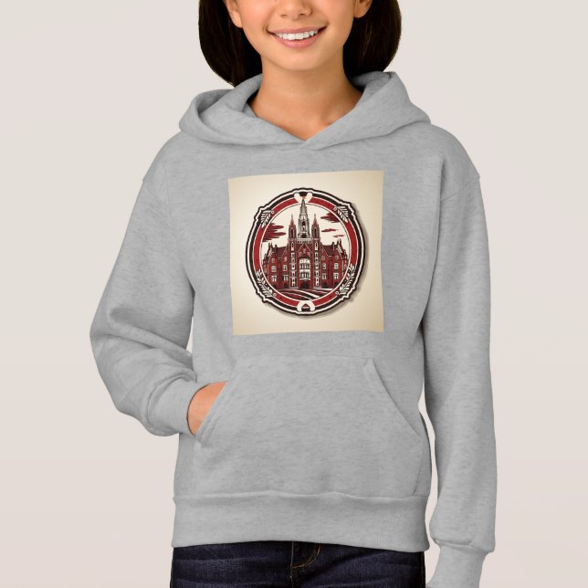 Universidad Hoodie Brown (Anverso)