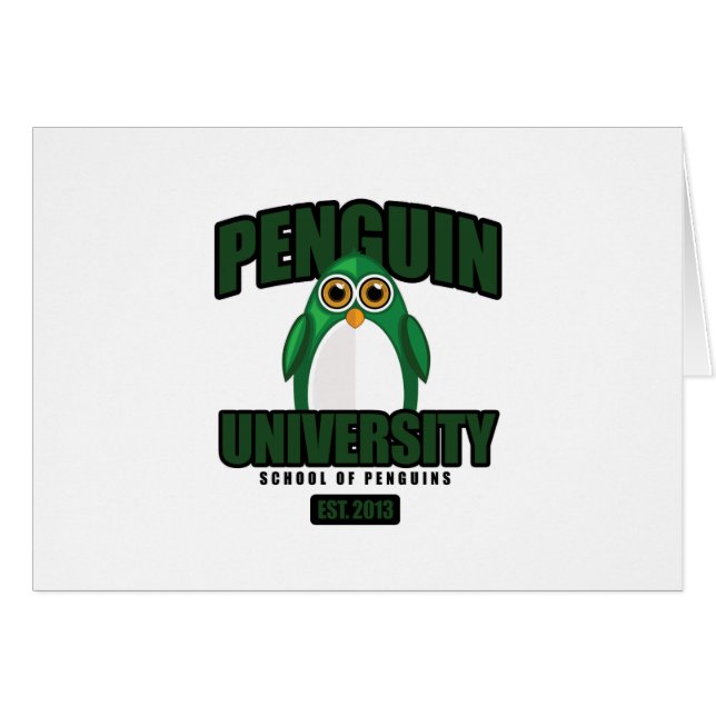 Universidad Penguin - Verde (Anverso (Horizontal))