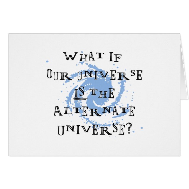Universo alternativo (Anverso (Horizontal))