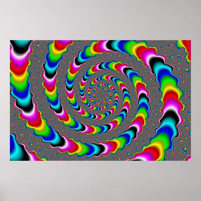Universo arcoiris - Arte fractal (Frente)