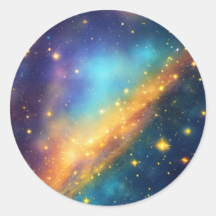 "Universo desatado: colección de Pegatinas de gala