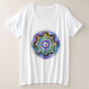 Universo Mandala Colores Psicodélicos