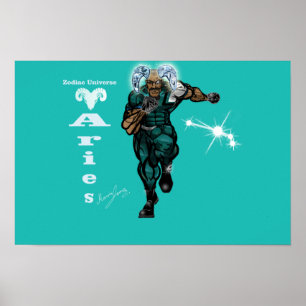 Universo Zodiacal - Póster de Aries