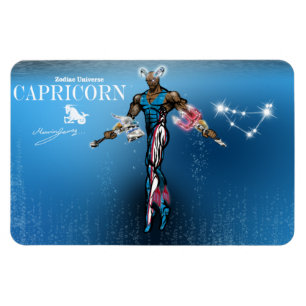 Universo zodiaco - imán capricornio