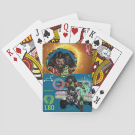 Universo Zodiaco - Leo - Cartas Clásicas de Juego