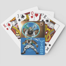 Universo zodiaco - Tauro - Cartas de juego clásica