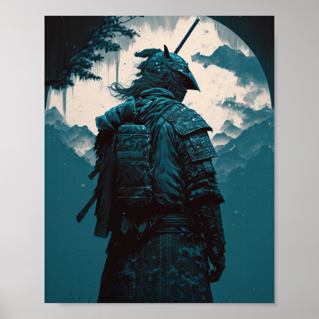 Unleash Your Inner Warrior with Samurai Posters (Frente)