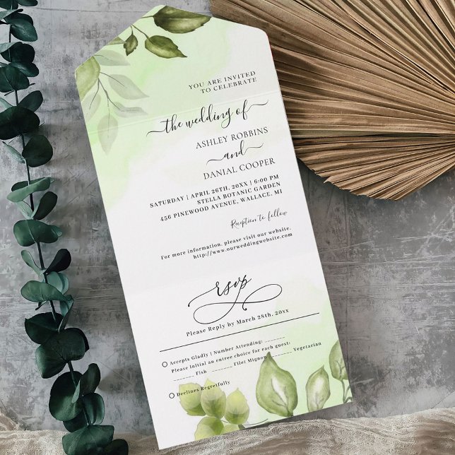 Uno Boda Mínimo De Guiones Todo En Una Invitación (Subido por el creador)