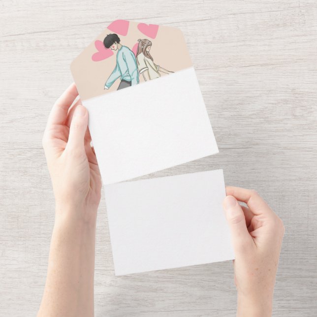 Uno Crear Tu Propia Invitación Todo En Una Boda (desgarro)
