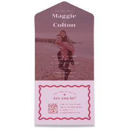 Uno Daisy Boda Todo En Una Invitación