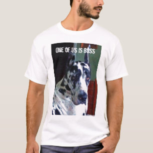 Uno de nosotros es camisa de Boss great dane