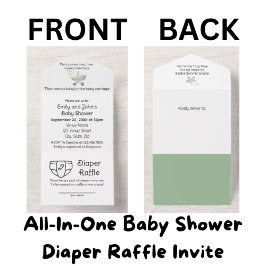 Uno Diapé Presupuestario Raffle Todo En Una Invitación