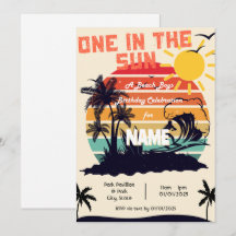 Uno en el Sol, una invitación de cumpleaños de Bea