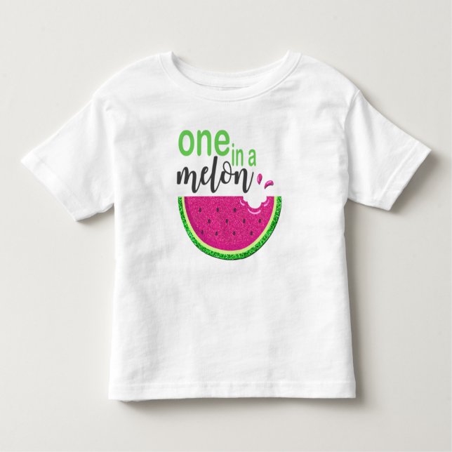 Uno En Un Melón | Camiseta de la sandía (Anverso)
