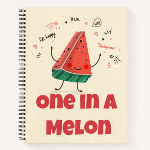 Uno en un Melón - Cuaderno de sandía