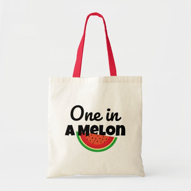 Uno en una bolsa de Melon Tote: perfecto para dive (Frente)