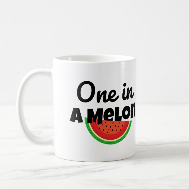Uno en una taza de melón: Perfecto para los sorbos (Izquierda)