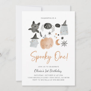 Uno espeluznante Invitación de Fantasma 1er es