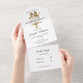 Uno Moderno, elegante 90. Todo en una sola invitación