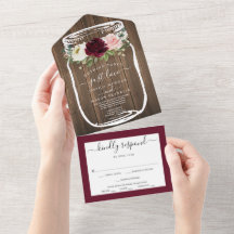 Nada Fancy Ama Todo En Una Invitación De Boda