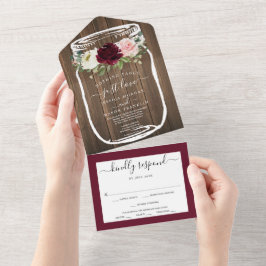 Uno Nada Fancy Ama Todo En Una Invitación De Boda