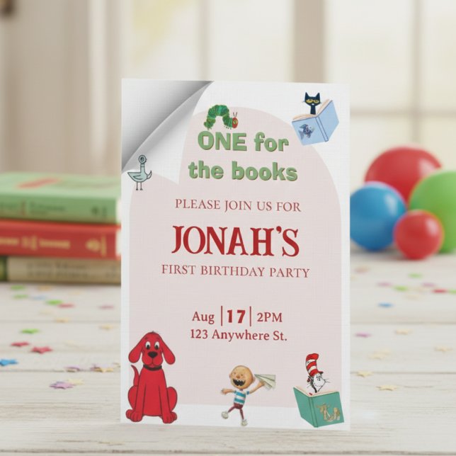 Uno para los libros, Primera invitación de cumplea (Subido por el creador)