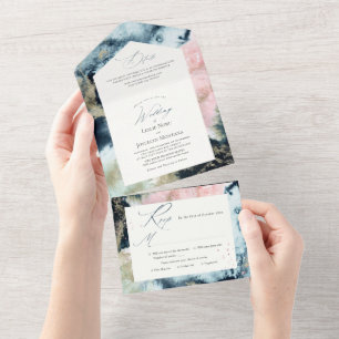 Uno PixDezines Resumen Galaxia Todo En Una Invitación