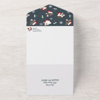Santa Dog - Felices Howlidays Invitación Todo en U