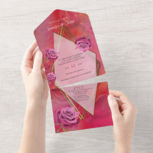 Uno Viva Magenta 2023 Todo En Una Invitación
