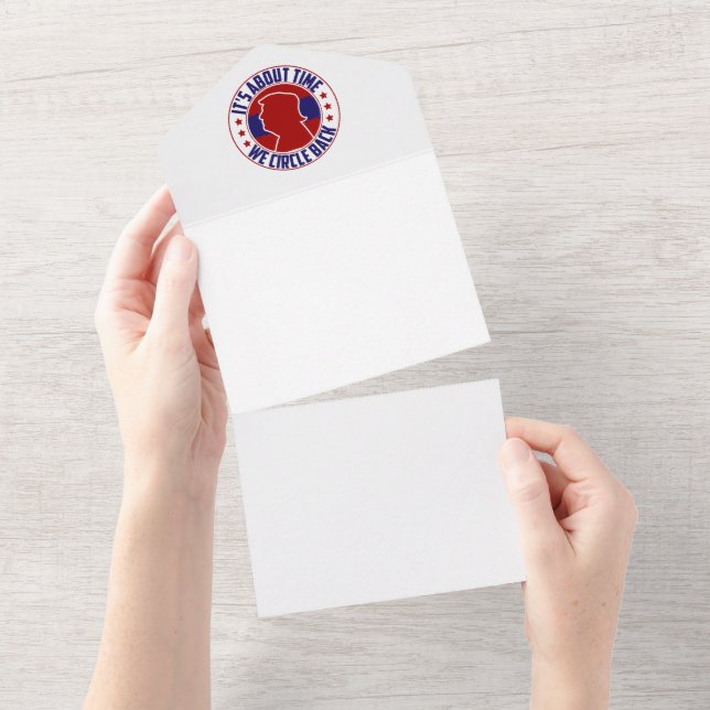 Uno Ya ˈ hora de que volvamos a la invitación todo en  (desgarro)