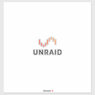 Unraid Vinyl Pegatina