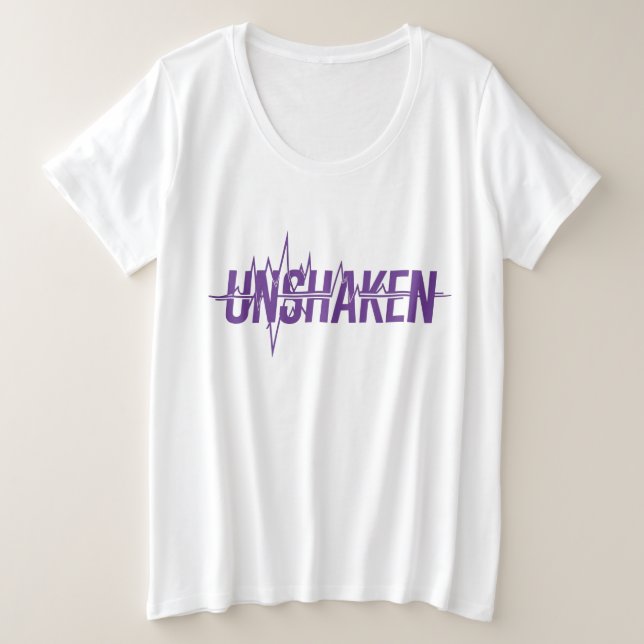 UNSHAKEN – Epilepsy Awareness Purple Day Design (Anverso del diseño)