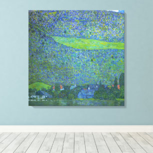 Unterach en el Attersee por Klimt, Arte Nouveau an