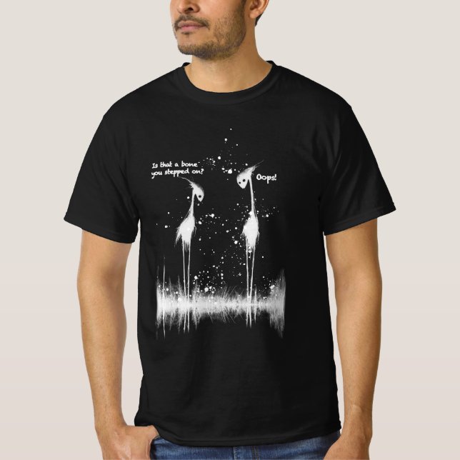 ¡Ups! Ver blanco. Camiseta (Anverso)