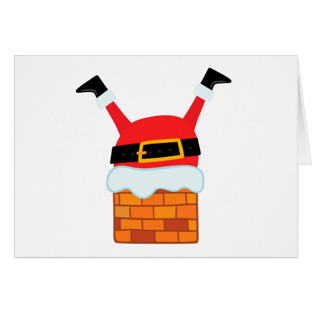 Upside Down Santa (Anverso (Horizontal))