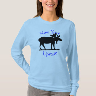Upstate camiseta de los alces de Nueva York