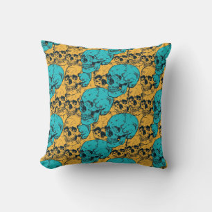 Urban Art Skull Pillow Design, cojin B21
