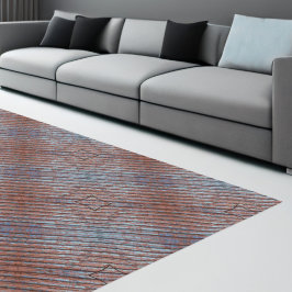 Urban Grunge Mottled Blue Red Stripes