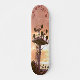 Urban Rustic Cityscape Vagabond Two Skateboard