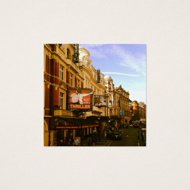 Urban Vintage Downtown Cityscape (Anverso)
