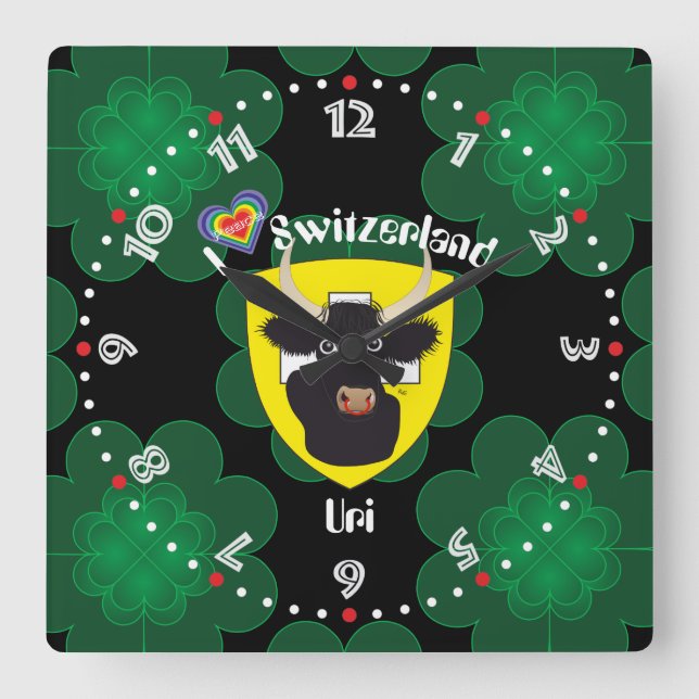 Uri Suiza Suisse Svizzera Svizra reloj (Anverso)