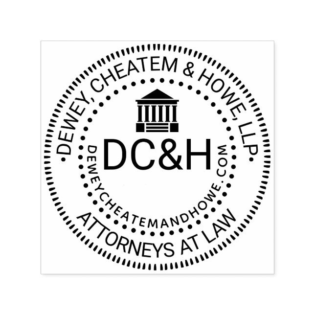 URL inicial del nombre del tribunal de sello del l (Diseño)